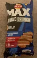 Mängden socker i Max Double Crunch 6 Variety