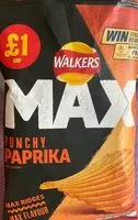 Mängden socker i Walkers max punchy paprika