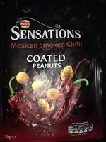 Mängden socker i Mexican smoked chilli coated peanuts