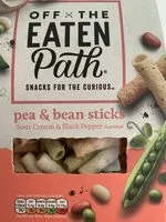 Mängden socker i Pea and Bean Sticks (Sour Cream and Black Pepper)