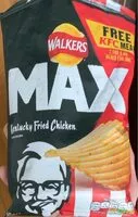 Mängden socker i Walkers Max Kentucky Fried Chicken