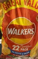 Mängden socker i Walkers