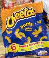 Mängden socker i Cheetos Puffs