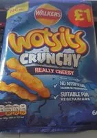 Mängden socker i Wotsits Crunchy