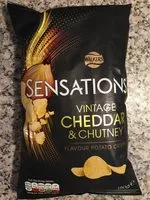 Mängden socker i Sensations Vintage Cheddar Red Onion Chutney. 150G