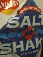 Mängden socker i Salt & Shake Potato Crisps