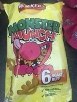 Mängden socker i Monster Munch