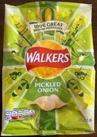 Mängden socker i Pickled Onion Crisps