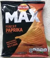 Mängden socker i MAX Punchy Paprika Flavour Potato Chips