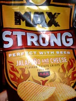 Mängden socker i Max strong Jalapeño and cheese