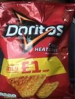 Mängden socker i Doritos Chili Heatwave