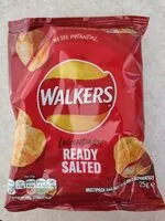 Mängden socker i Walkers Ready Salted Crisps