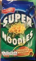 Mängden socker i Super Noodles
