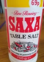 Mängden socker i Table salt