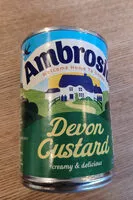 Mängden socker i Devon Custard