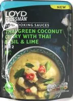 Mängden socker i Thai Green Coconut Curry with Thai Basil and Lime
