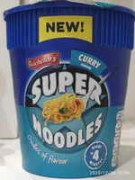 Mängden socker i Batchelors Super Noodles, Curry