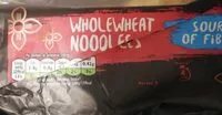 Mängden socker i Whole-wheat noodles