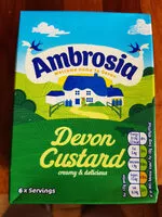 Mängden socker i DEVON CUSTARD