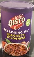 Mängden socker i Spaghetti bolognese mix