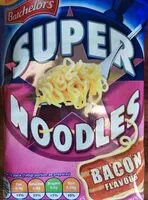 Mängden socker i Super noodles bacon flavour