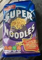 Mängden socker i Super Noodles Chow Mein Flavour