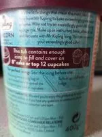 Mängden socker i Mr Kipling unicorn vanilla icing