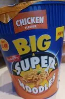 Mängden socker i Big super noodles