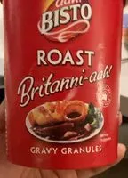 Mängden socker i Roast Britanni-ahh Gravy Granules