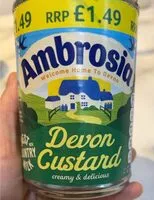 Mängden socker i Custard