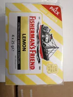 Mängden socker i Fisherman's Friend Lemon