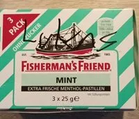 Mängden socker i Fishermans Friend