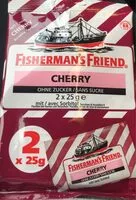 Mängden socker i Ficherman's Friend cherry