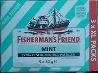 Mängden socker i Fishermans Friend Mint
