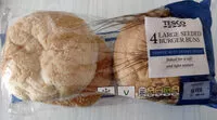Mängden socker i Large Seeded Burger Buns