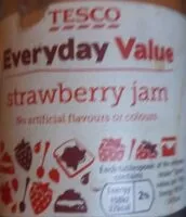 Mängden socker i Strawberry jam