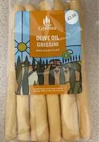 Mängden socker i Olive Oil Grissini breadsticks