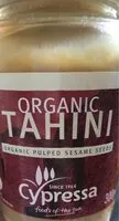 Mängden socker i Cypressa organic tahini