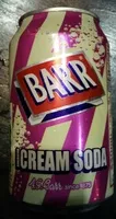 Mängden socker i American Cream Soda Can