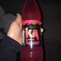 Mängden socker i Ka sparkling fruit punch