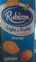 Mängden socker i Light & Fruity Mango Juice