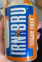 Mängden socker i Irn bru