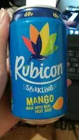 Mängden socker i Rubicon sparkling Mango