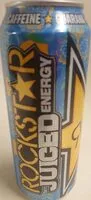 Mängden socker i Rockstar juiced energy
