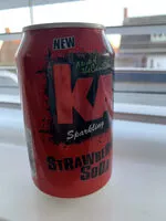 Mängden socker i KA strawberry soda