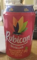 Mängden socker i Sparkling raspberry and pineapple made with real juice