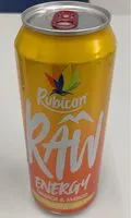 Mängden socker i Raw Energy - Orange & Mango