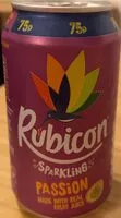 Mängden socker i Rubicon Sparkling Passion