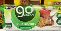Mängden socker i Fruit biscuits apple Go head