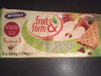 Mängden socker i Bolachas crocantes-maçã